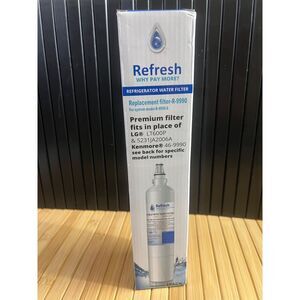 NEW in BOX Refresh Replacement Water Filter R-9990 Fits LG Kenmore Refrigerators